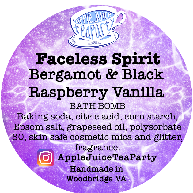 “Faceless Spirit" Bergamot & Black Raspberry Vanilla