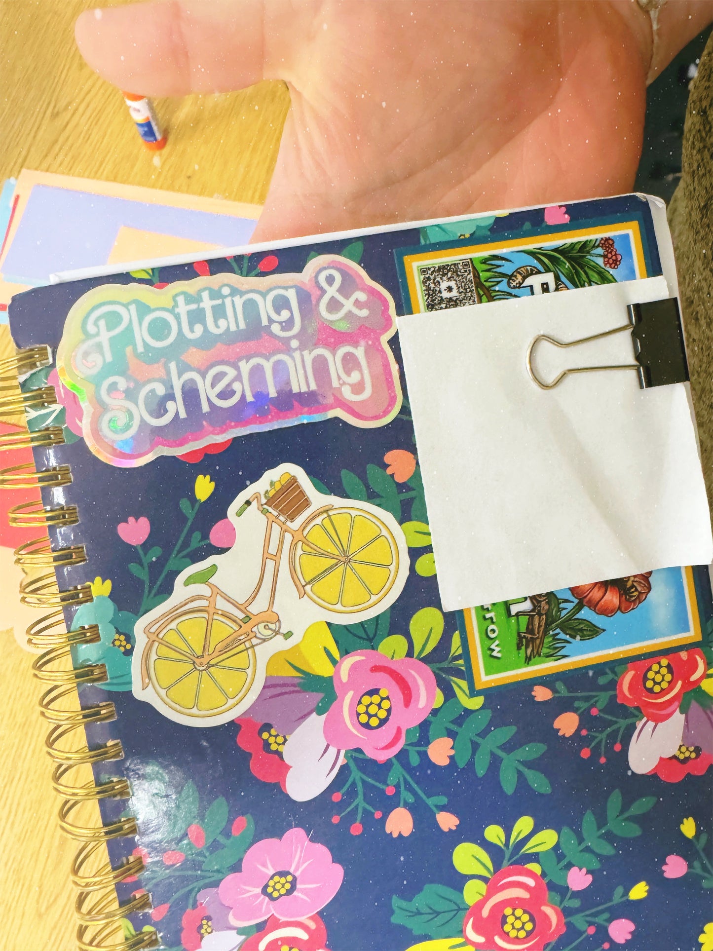 Plotting & Scheming Vinyl Sticker