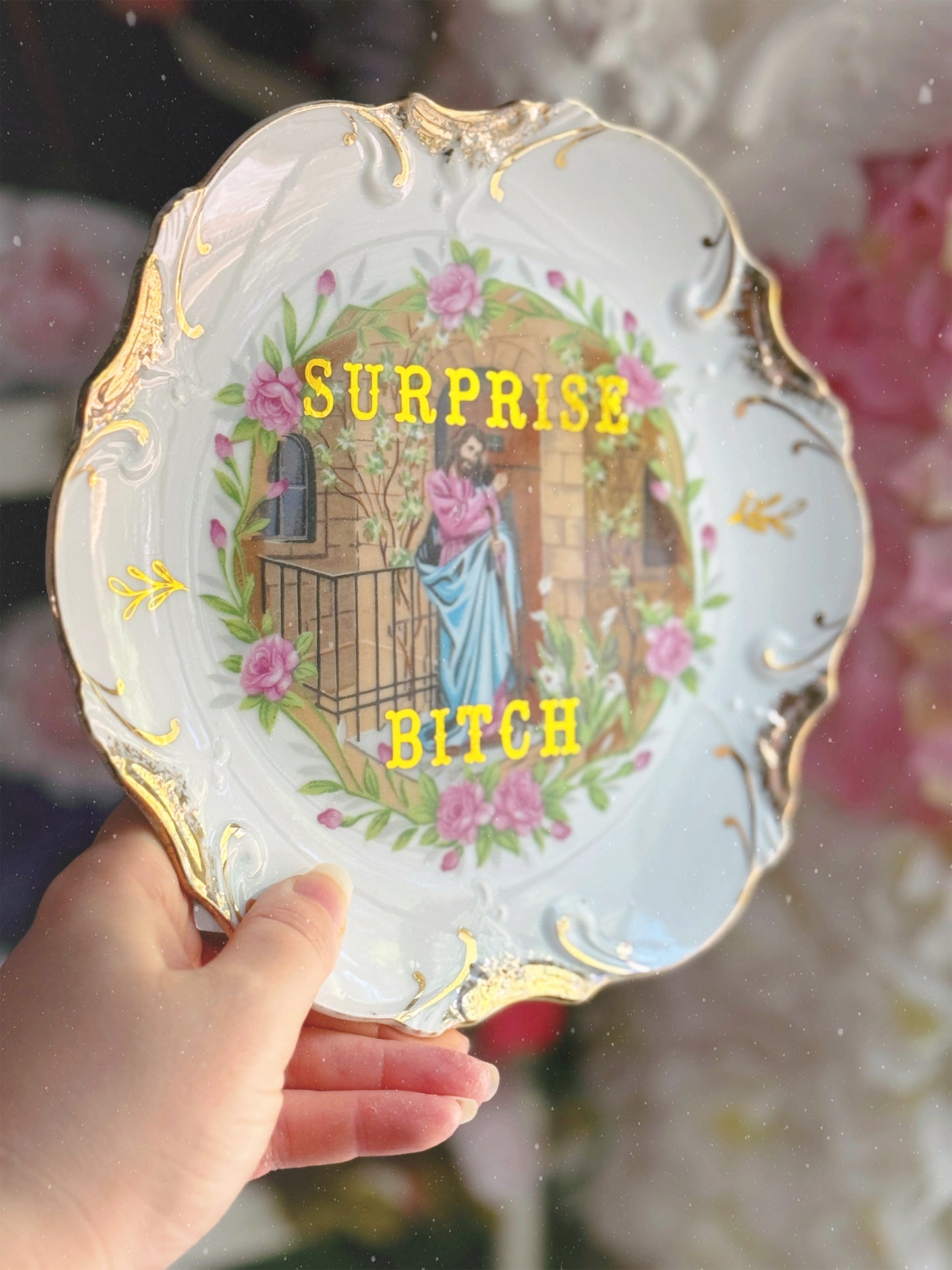 Surprise Bitch! - Dirty Dish - Wall Decor