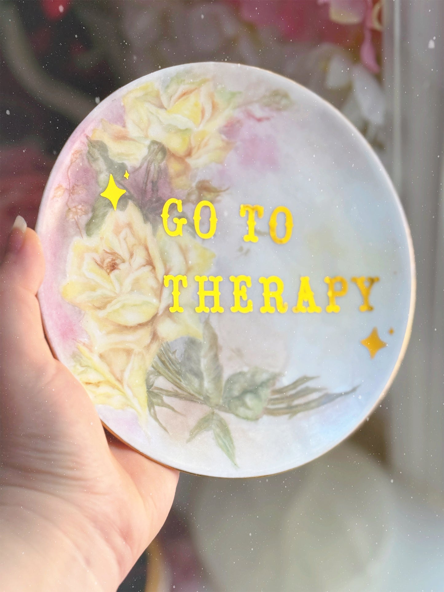 Go To Therapy - Dirty Dish - Wall Decor