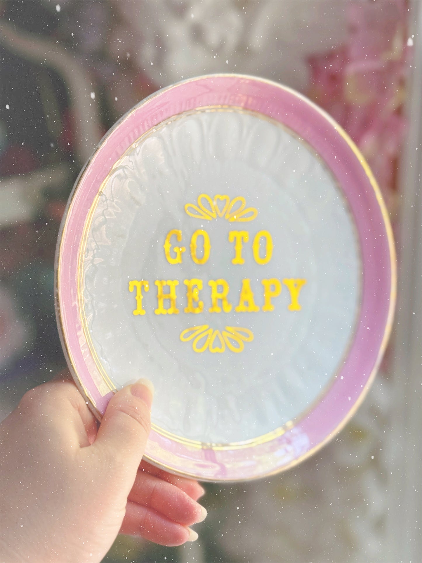 Go To Therapy - Dirty Dish - Wall Decor