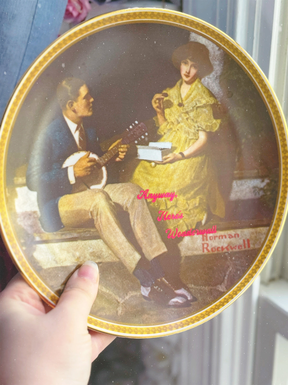 Anyway, Here's Wonderwall - Dirty Dish - Wall Decor