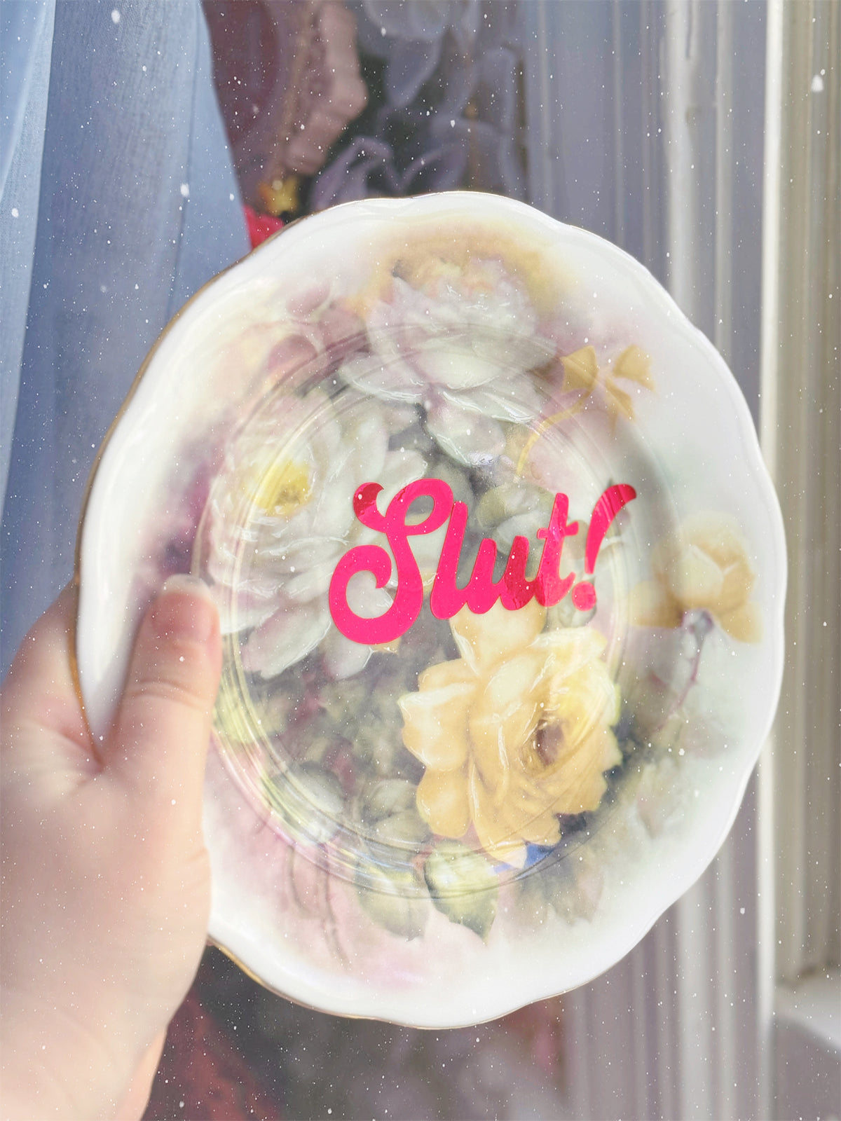 Shit! - Dirty Dish - Wall Decor