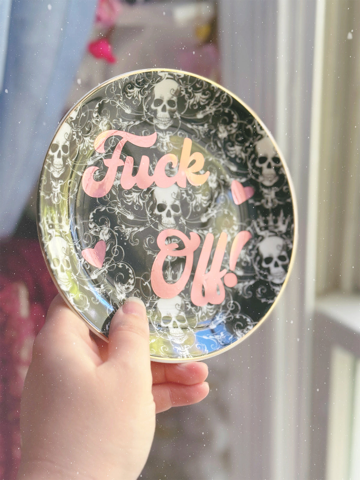 Fuck Off! - Dirty Dish - Wall Decor