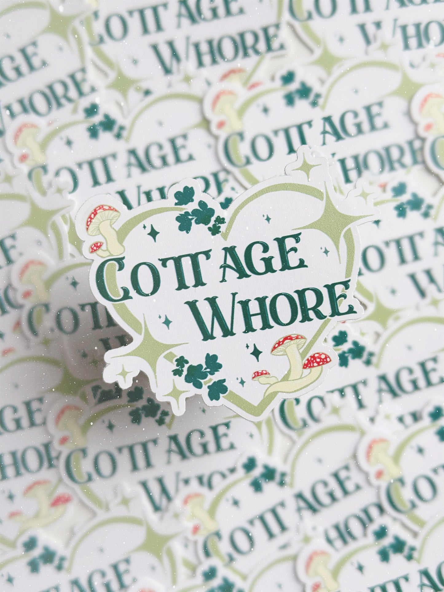 Cottage Whore Vinyl Sticker