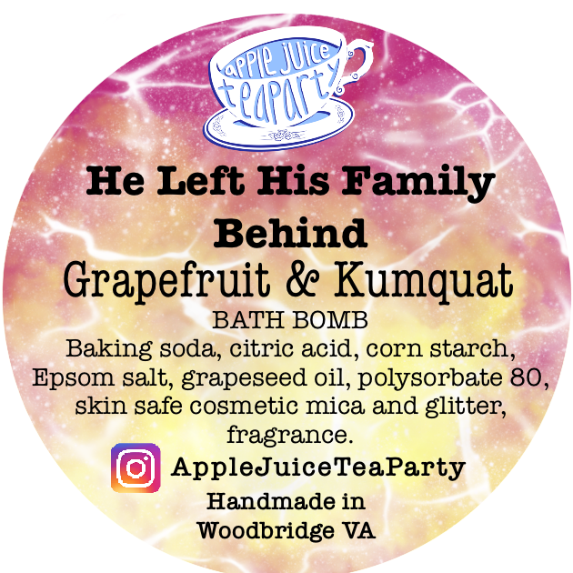 “He Left His Family Behind!" Grapefruit & Kumquat