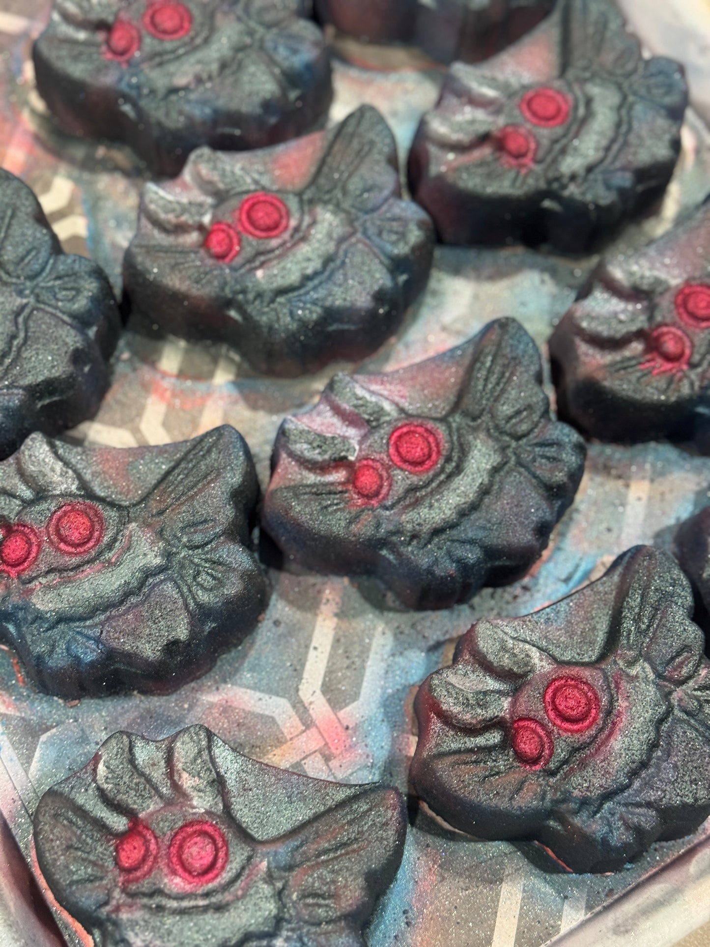 "Moth Man" - Blue Raspberry Slushie Bath Bomb