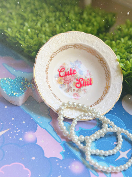 Cute Shit - Dirty Dish - Trinket Tray