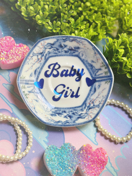 Baby Girl - Dirty Dish - Wall Decor