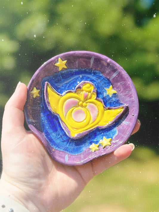 Moon Princess Ceramic Spoon Rest