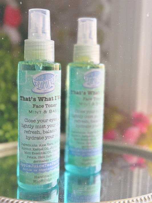 "That's What I Want" Mint & Basil Face Toner