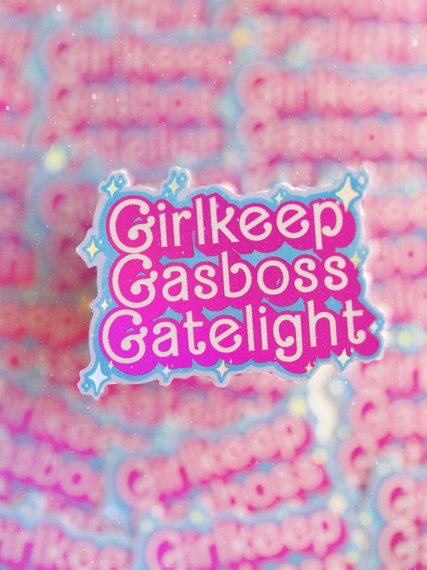 Girlkeep Gasboss Gatelight Vinyl Sticker