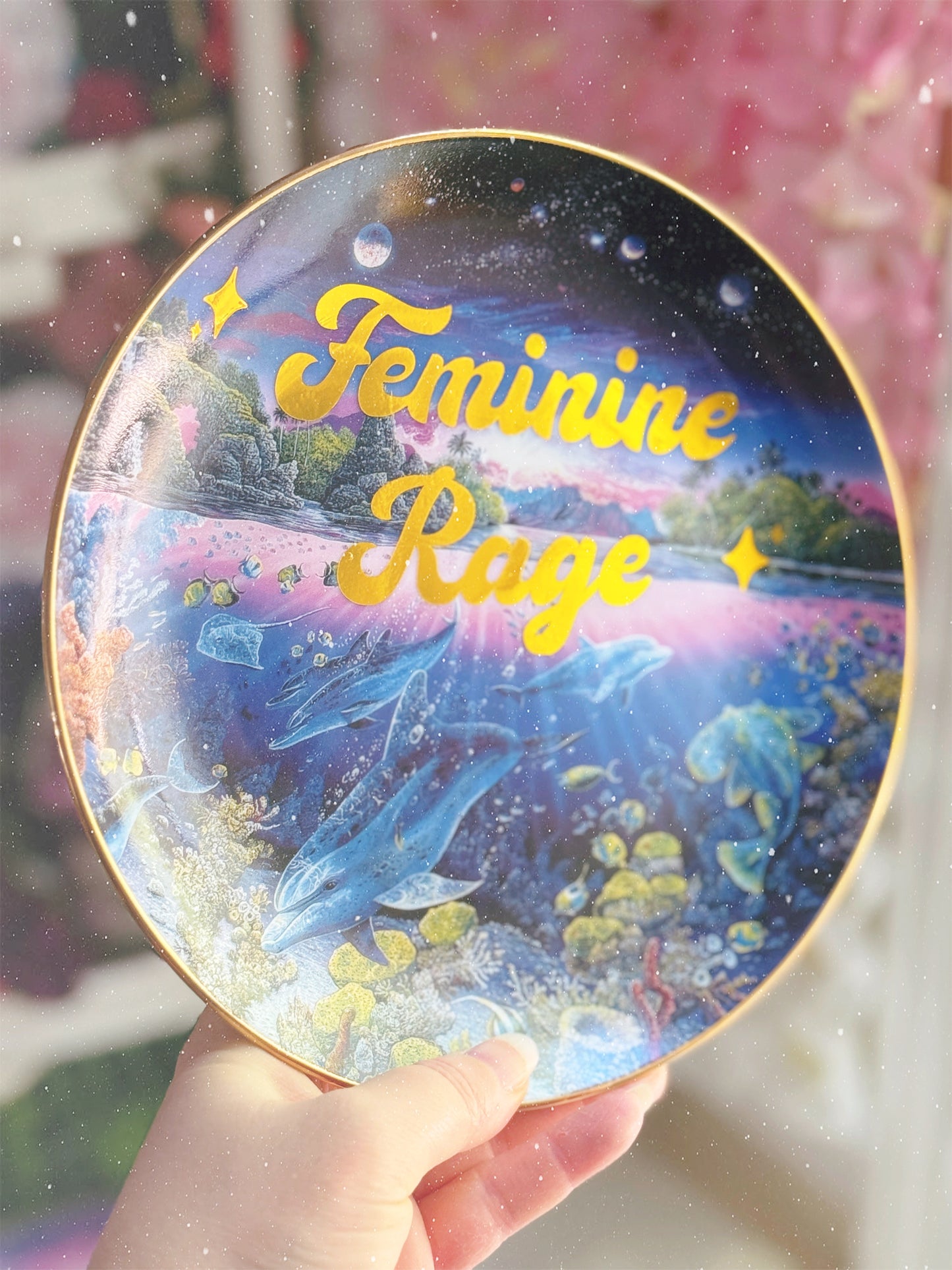 Feminine Rage - Dirty Dish - Wall Decor