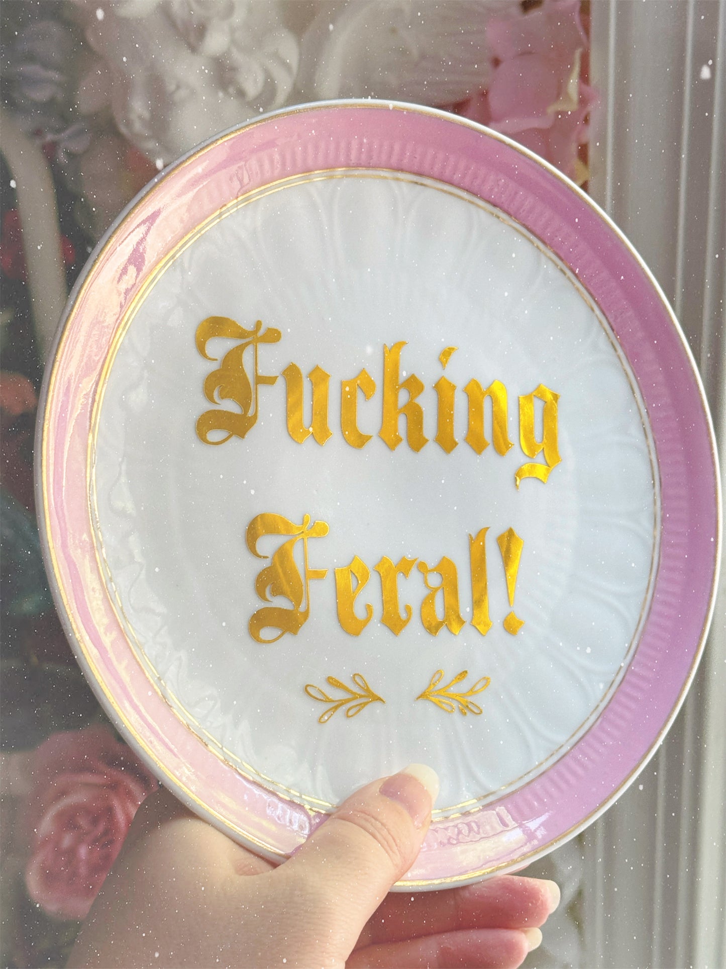 Fucking Feral! - Dirty Dish - Wall Decor
