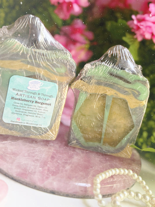 "Wicked Through & Through " - Huckleberry Bergamot Babassu Soap