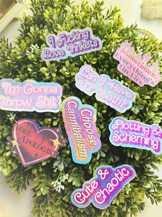Chaotic Mystery Sticker Pack