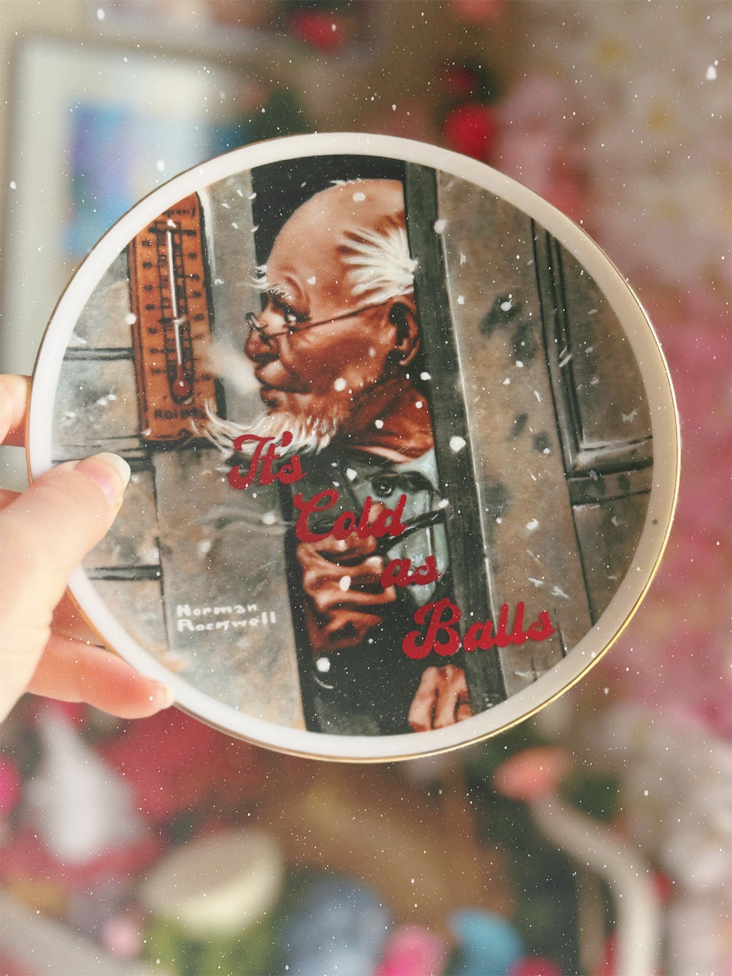 It's Cold As Balls - Dirty Dish - Wall Decor