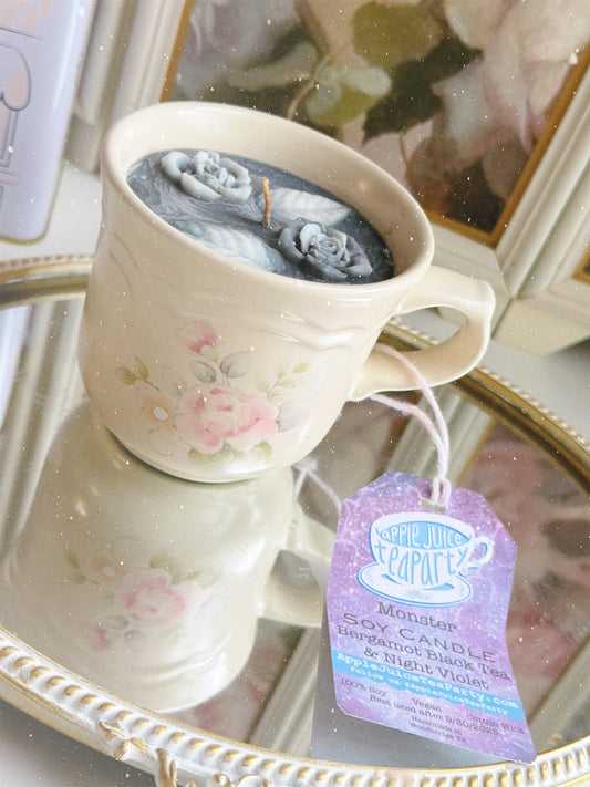 "Monster" - Bergamot Black Tea + Night Violet