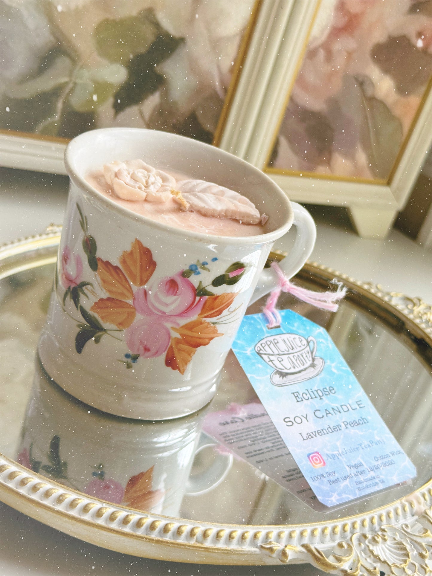 "Eclipse" - Lavender Peach