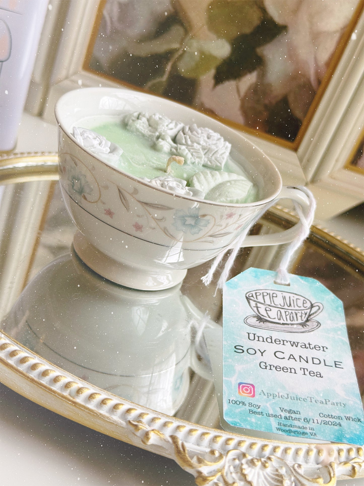 "Underwater" - Green Tea