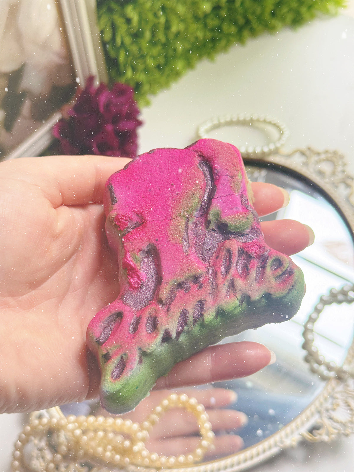 “Ever Think About Dying" Lavender Driftwood Bath Bomb