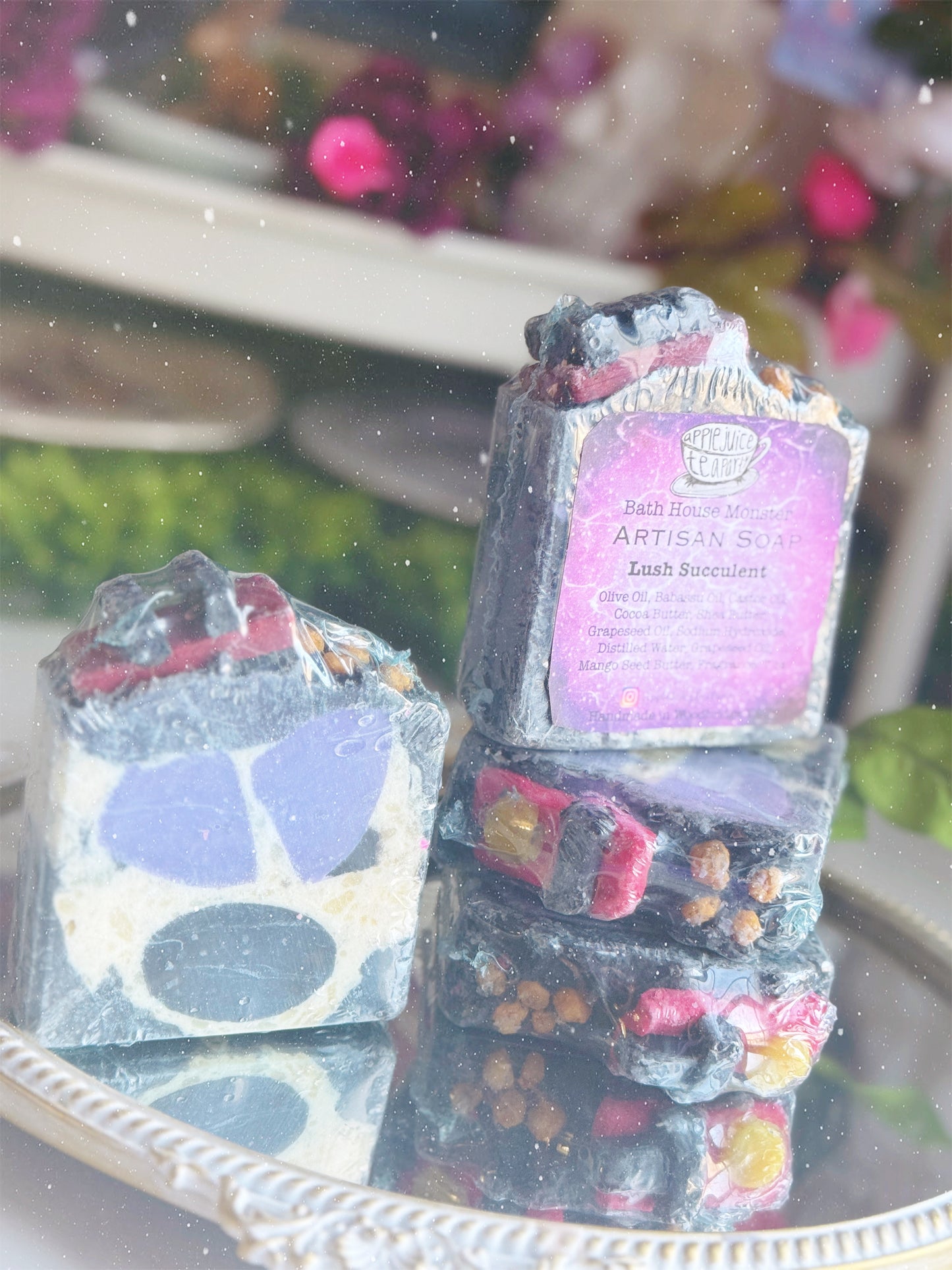 "Bath House Monster" - Lush Succulent Babassu Soap