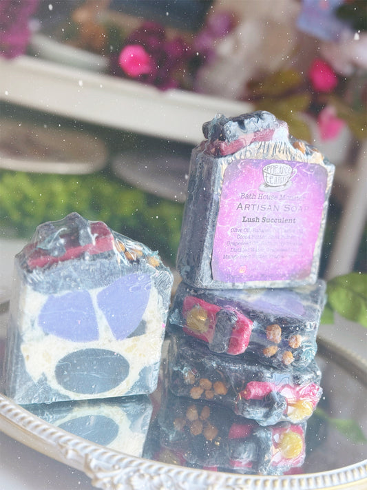 "Bath House Monster" - Lush Succulent Babassu Soap