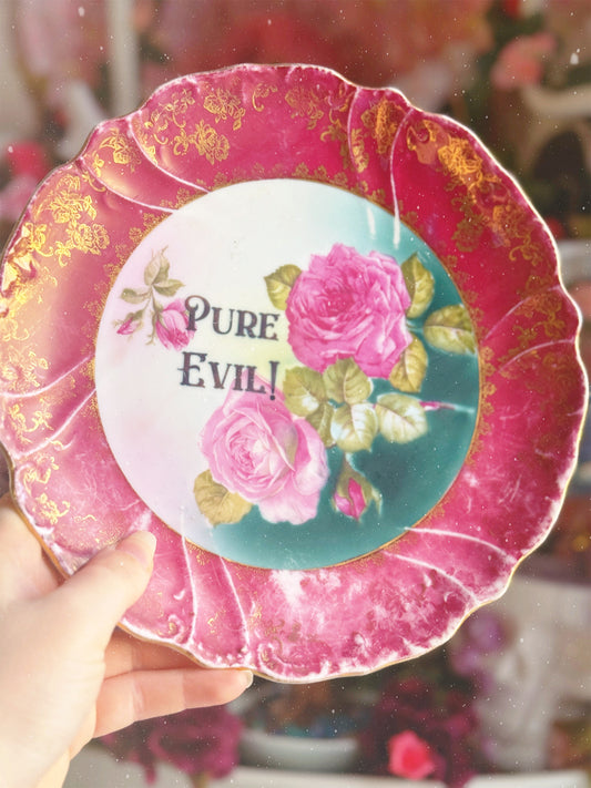 Pure Evil - Dirty Dish - Wall Decor