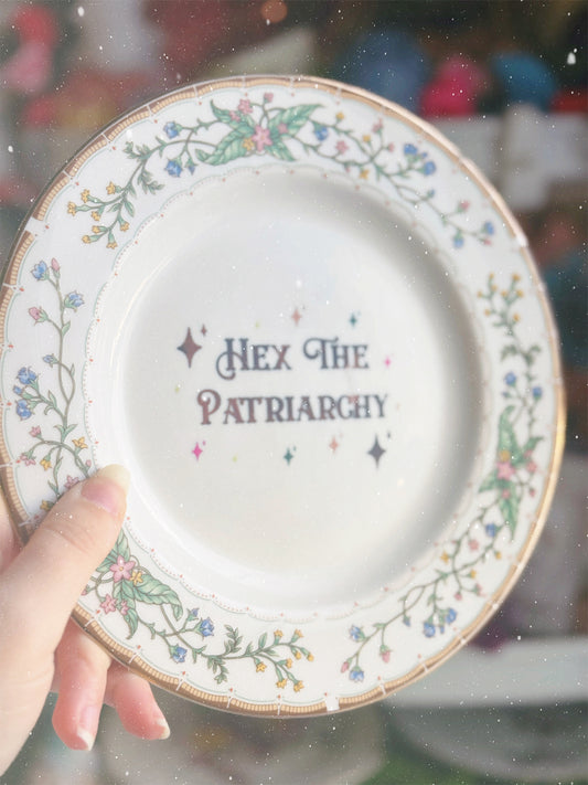 Hex The Patriarchy - Dirty Dish - Wall Decor
