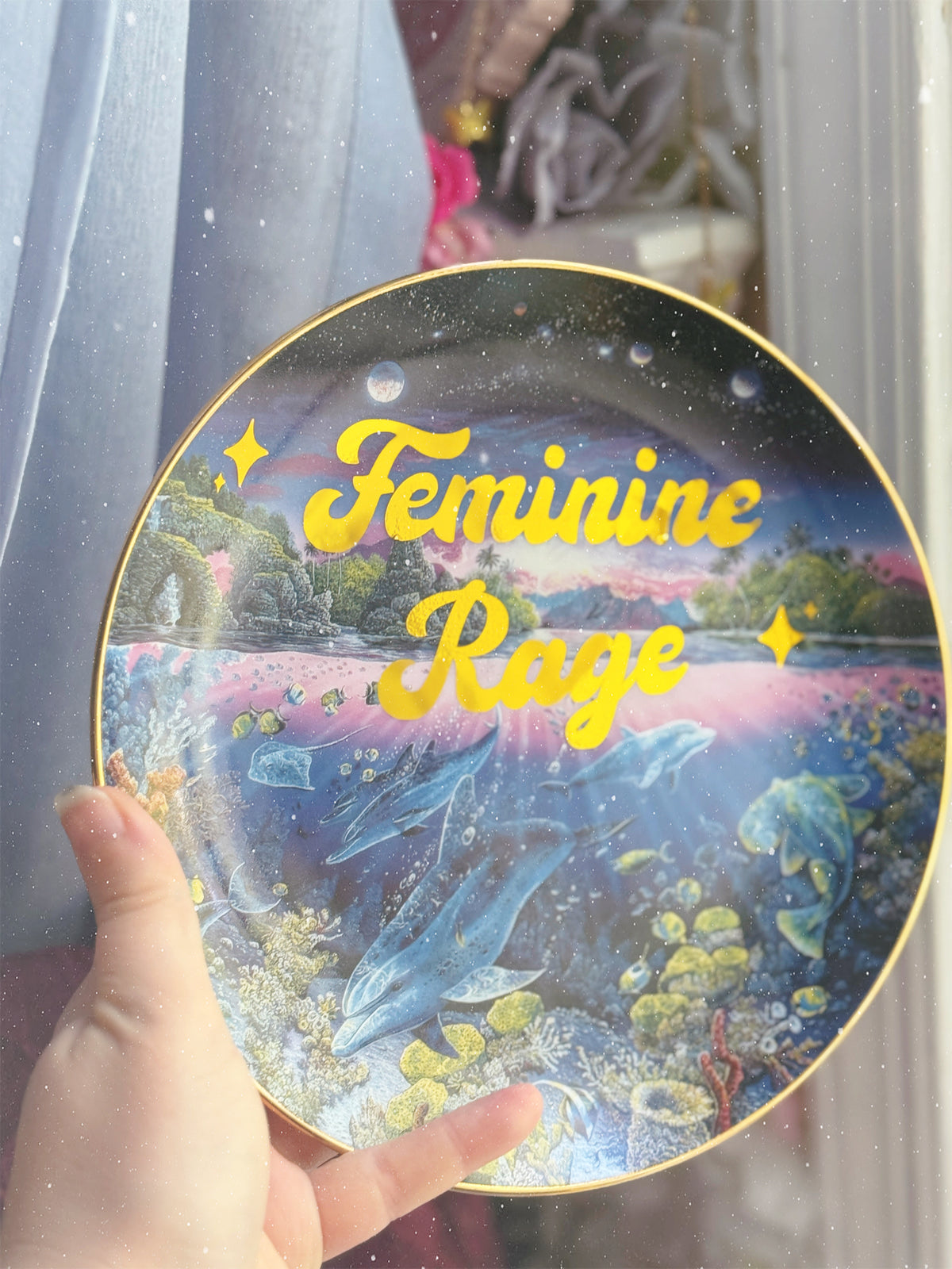 Feminine Rage - Dirty Dish - Wall Decor