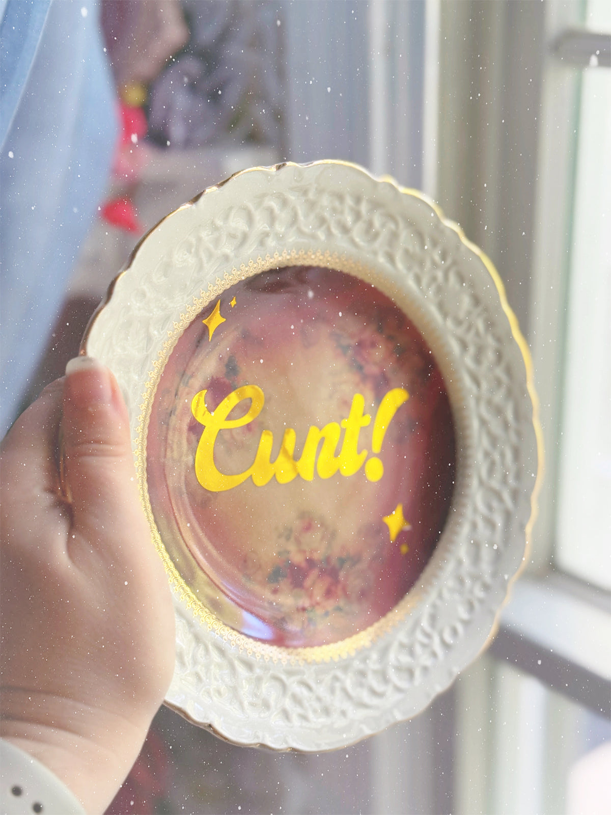 Cunt! - Dirty Dish - Wall Decor