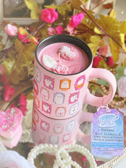 "Fantasy" - Fresh Peach & Cotton Candy & Lemon Sugar