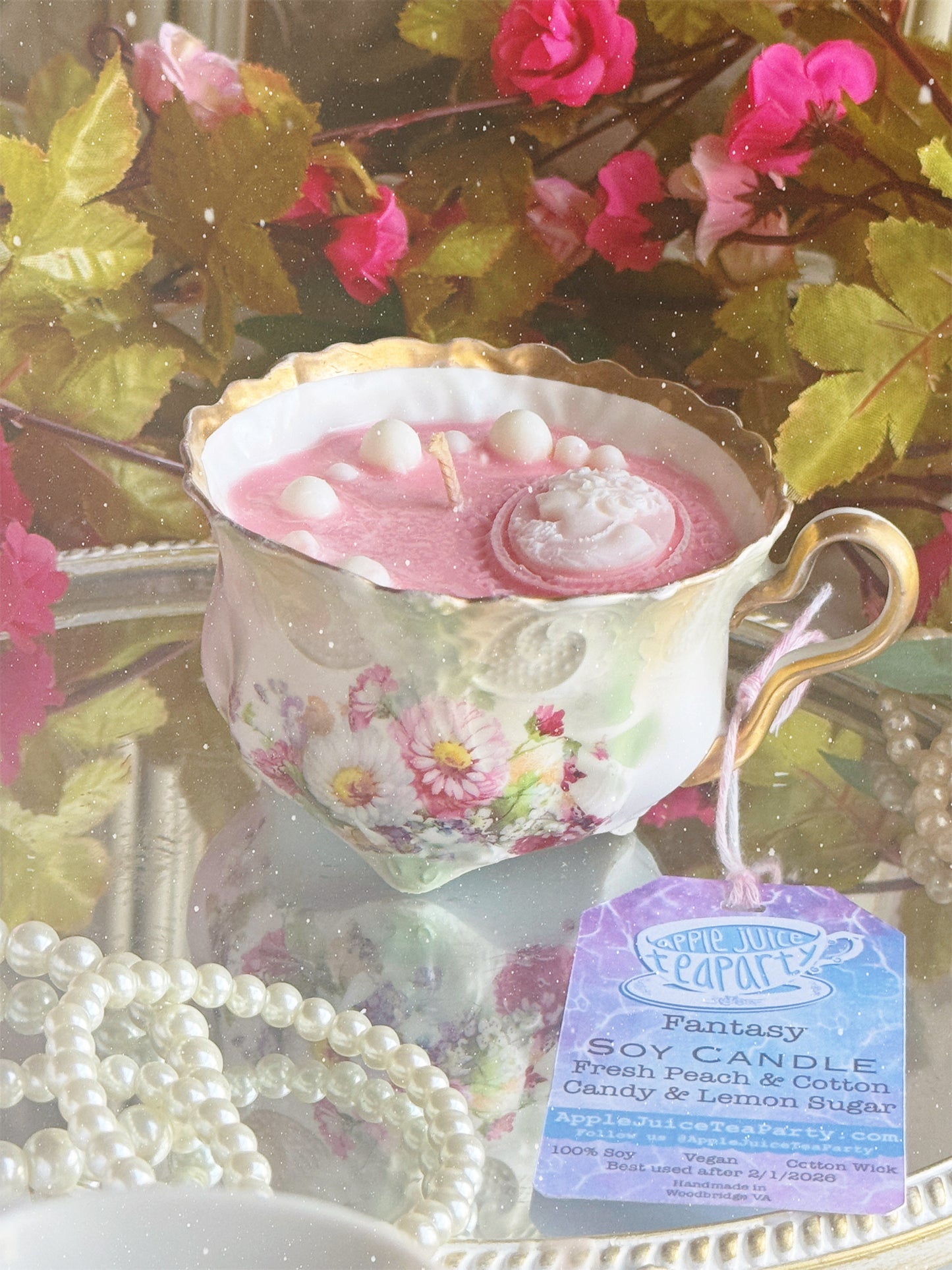 "Fantasy" - Fresh Peach & Cotton Candy & Lemon Sugar