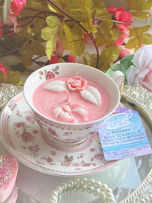 "Fantasy" - Fresh Peach & Cotton Candy & Lemon Sugar